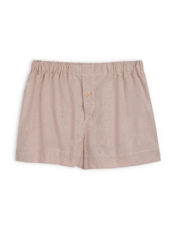 Boxer Shorts Fyne Red made by Oliver Spencer