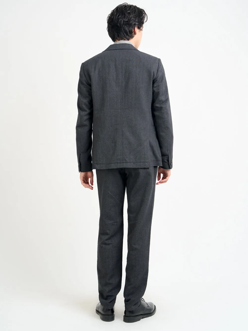 Stockbridge Charcoal Mansfield Suit sold by Oliver Spencer product image thumbnail 3