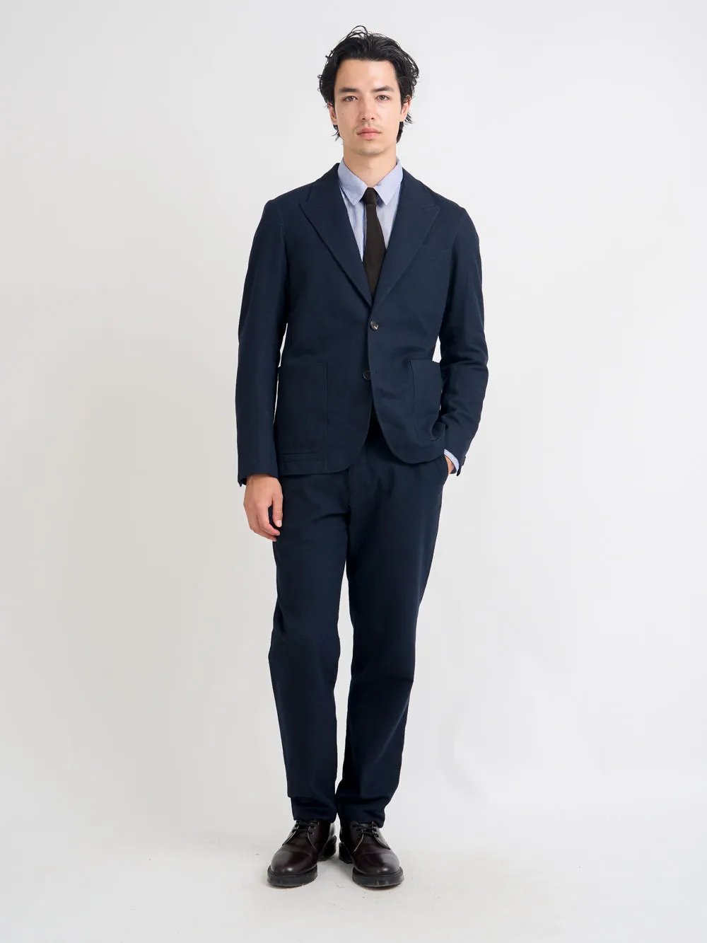 Stockbridge Navy Mansfield Suit sold by Oliver Spencer