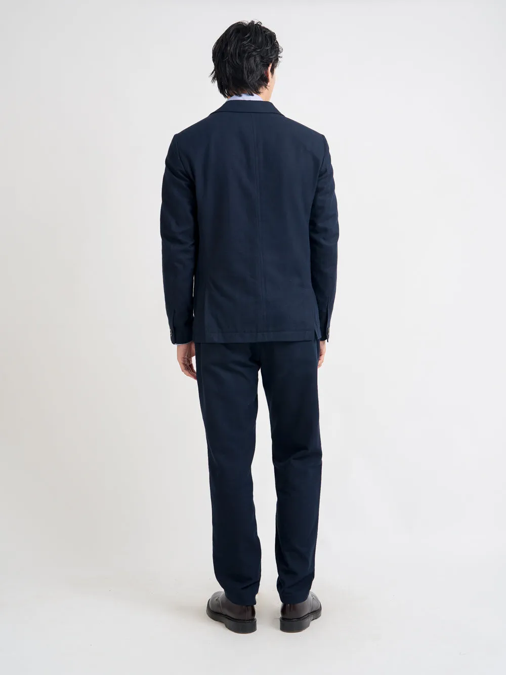 Stockbridge Navy Mansfield Suit sold by Oliver Spencer product image thumbnail 3