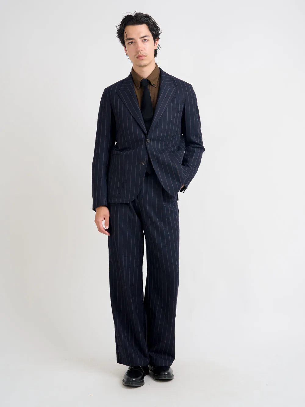 Jarman Navy Mansfield Suit sold by Oliver Spencer
