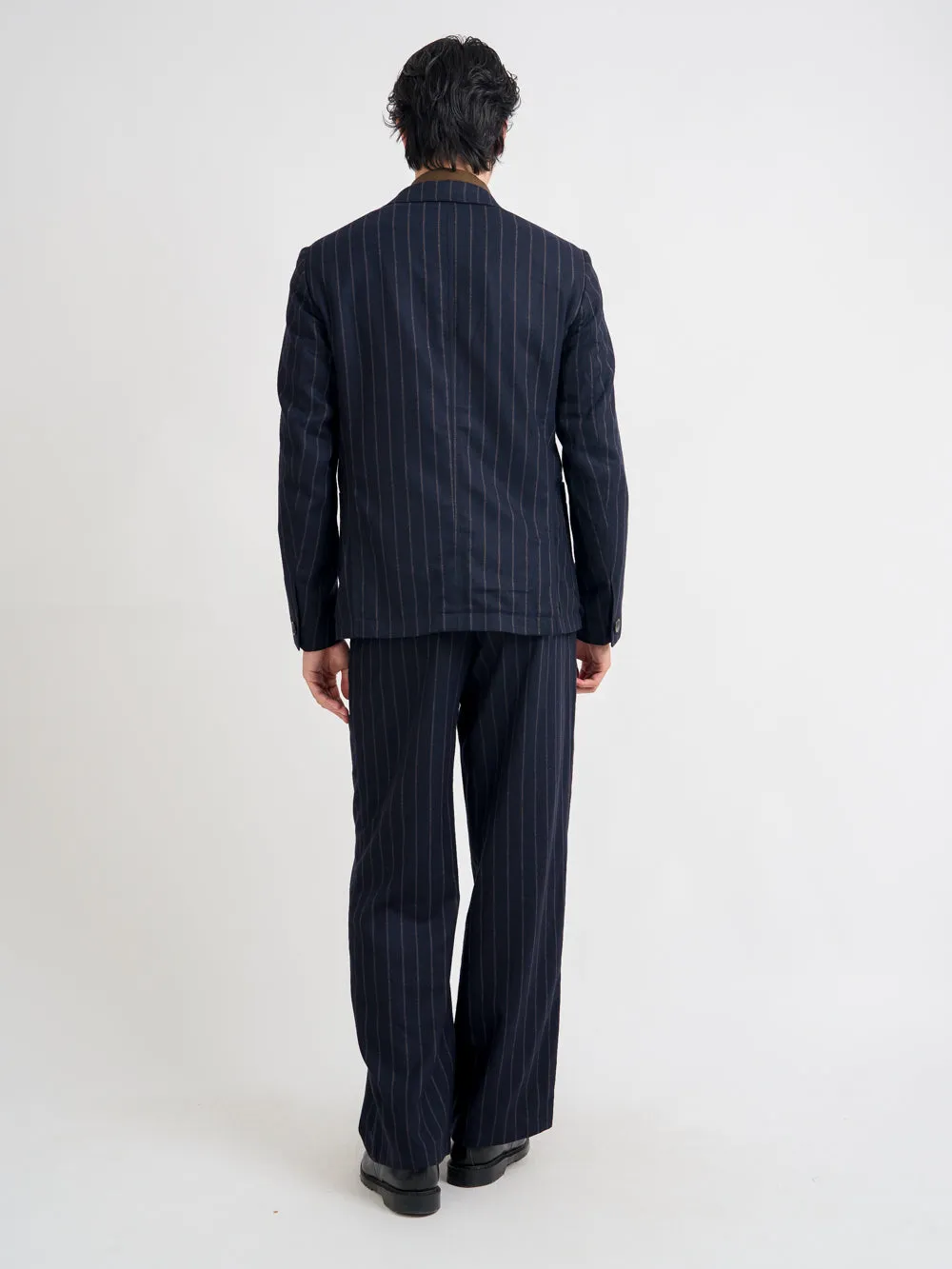 Jarman Navy Mansfield Suit sold by Oliver Spencer product image thumbnail 3