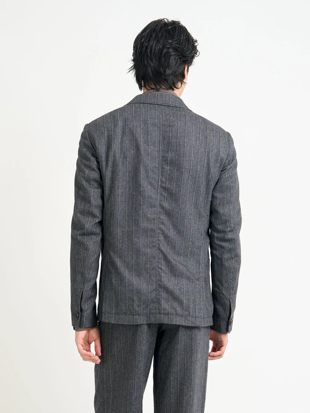 Jarman Charcoal Mansfield Suit sold by Oliver Spencer product image thumbnail 4