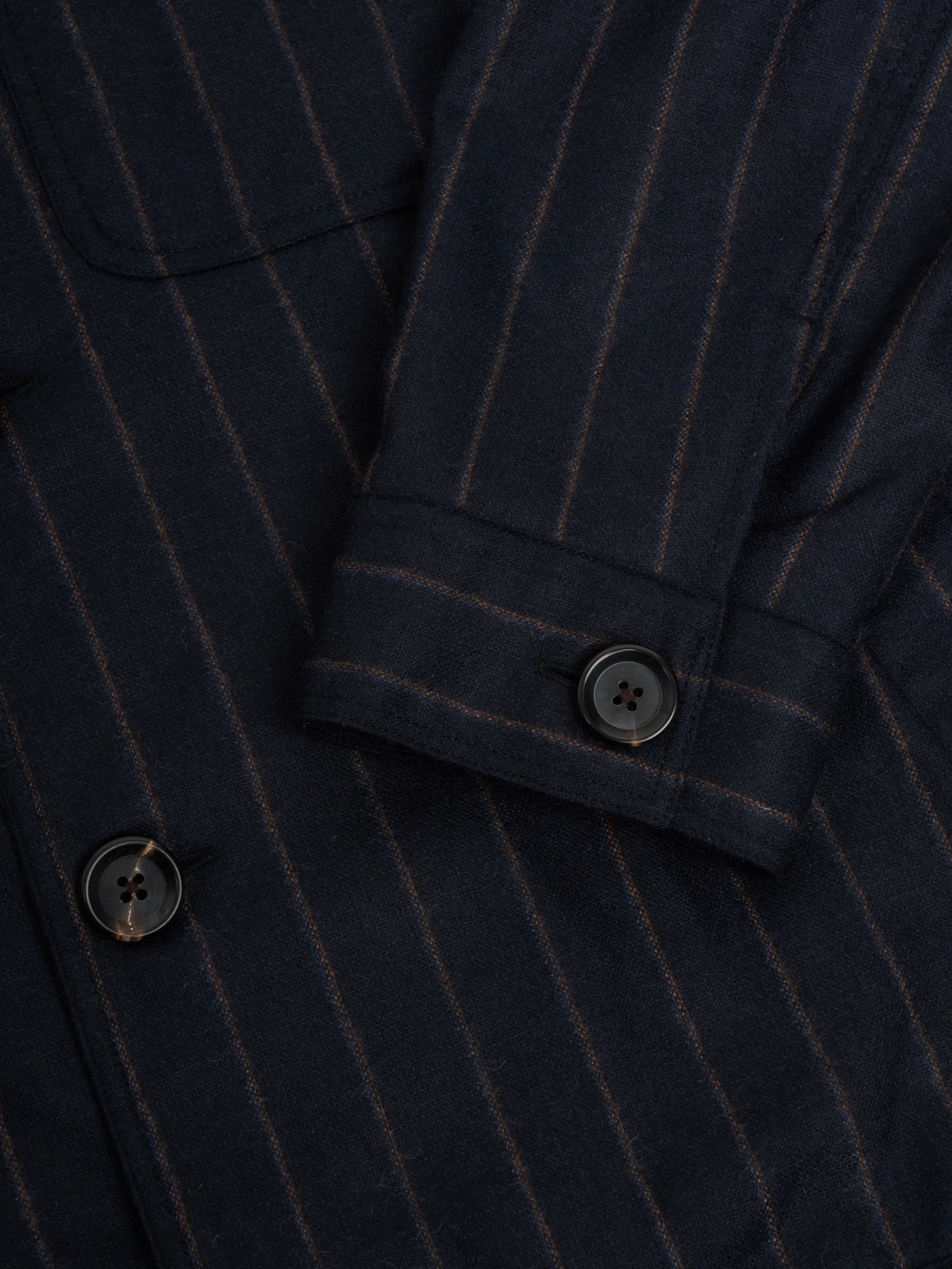 Buffalo Jacket Jarman Navy sold by Oliver Spencer product image thumbnail 5