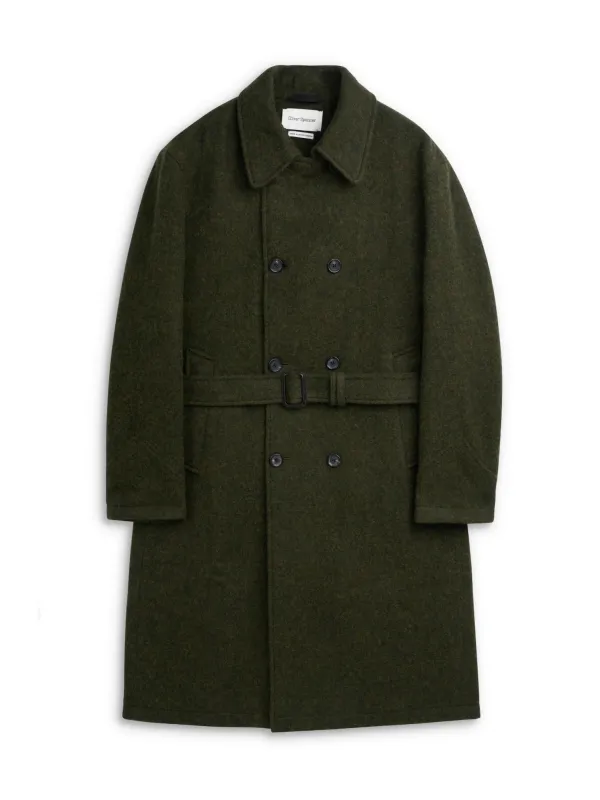 Big Coat Morgan Green sold by Oliver Spencer