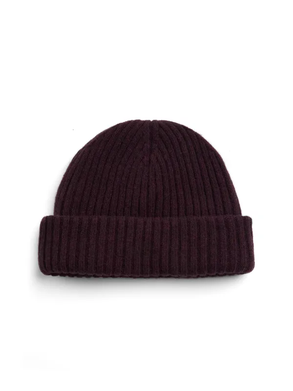 Fisher Hat Rib Purple sold by Oliver Spencer