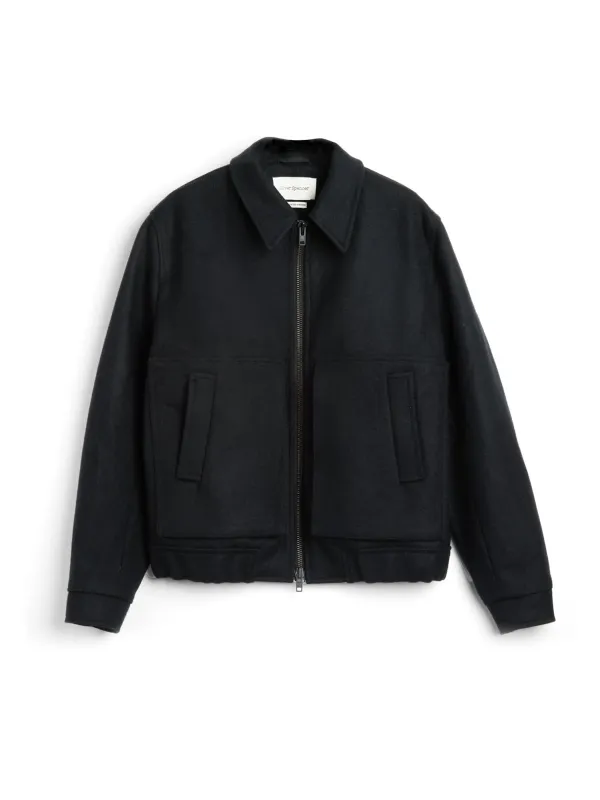 Arlington Bomber Jacket Mosedale Black sold by Oliver Spencer