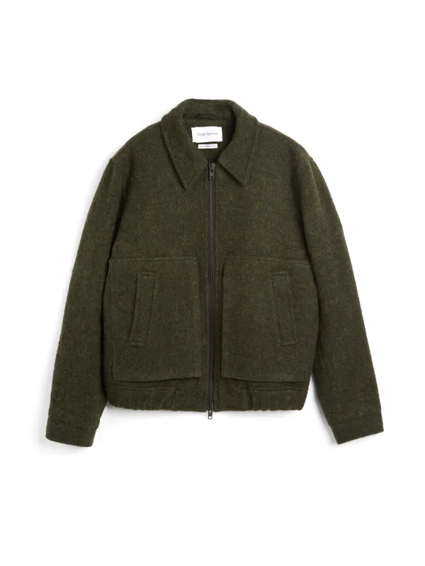 Arlington Bomber Jacket Morgan Green sold by Oliver Spencer