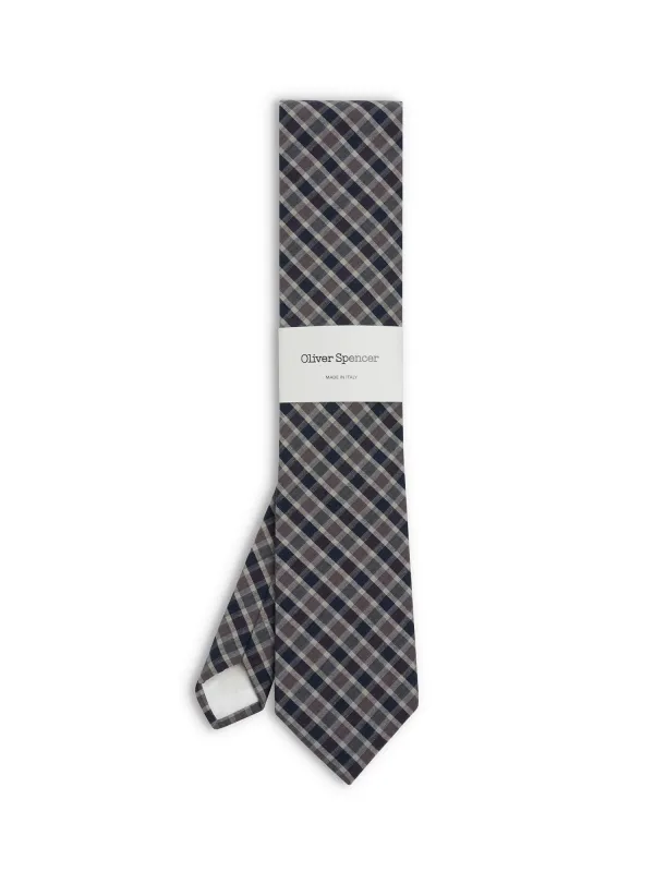Tie Sinclair Navy sold by Oliver Spencer