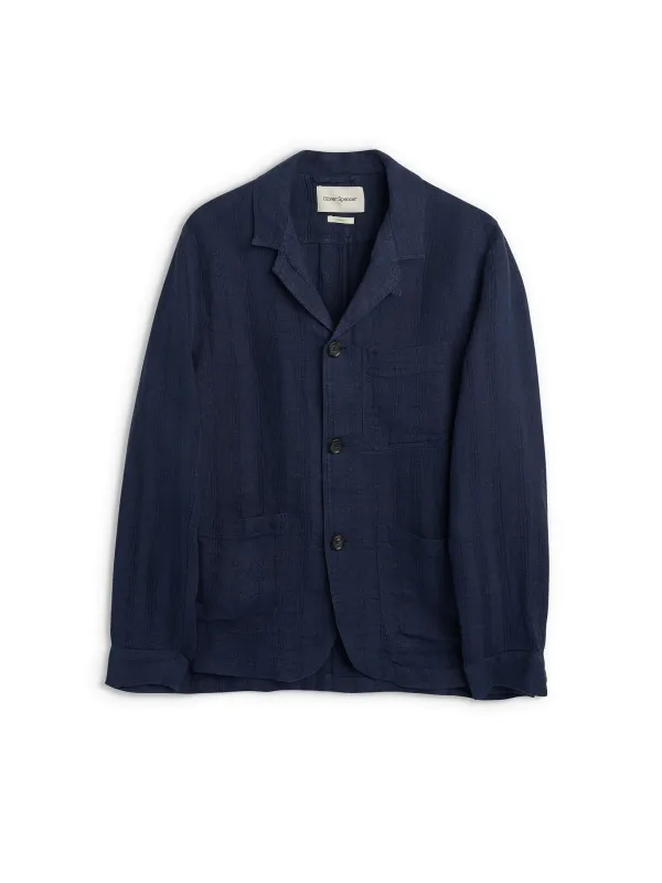 Bradwell Jacket Arnold Navy sold by Oliver Spencer