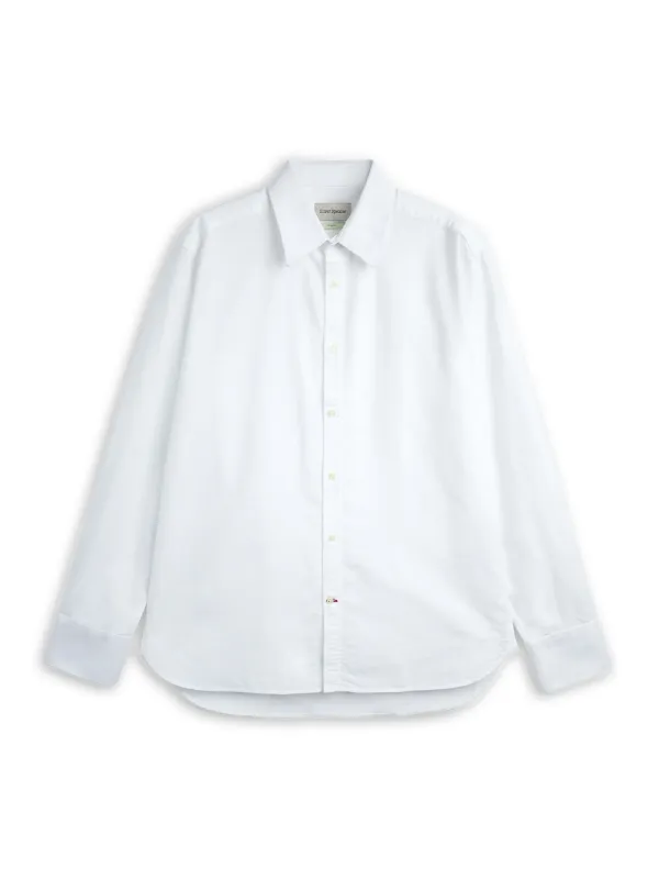 Conduit Classic Shirt Brecon White (Double Button Cuff) sold by Oliver Spencer