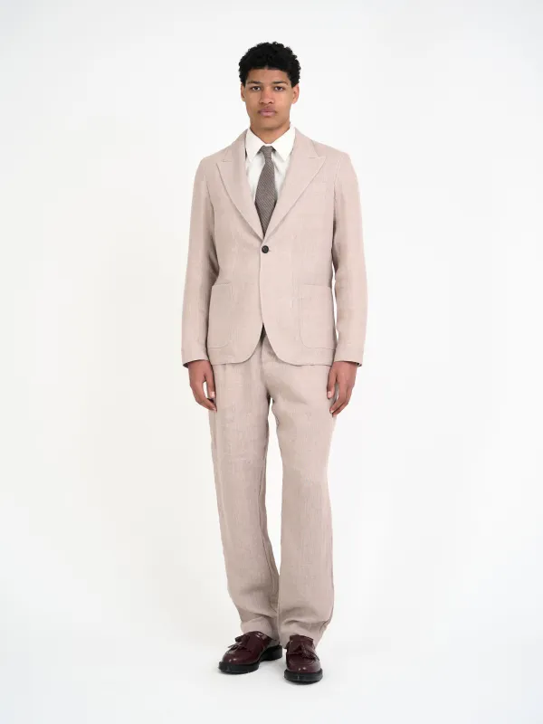 Southwell Pink Laurel Suit sold by Oliver Spencer