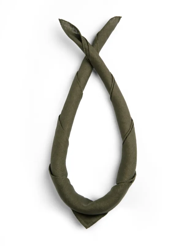 Neckerchief Bridford Green sold by Oliver Spencer