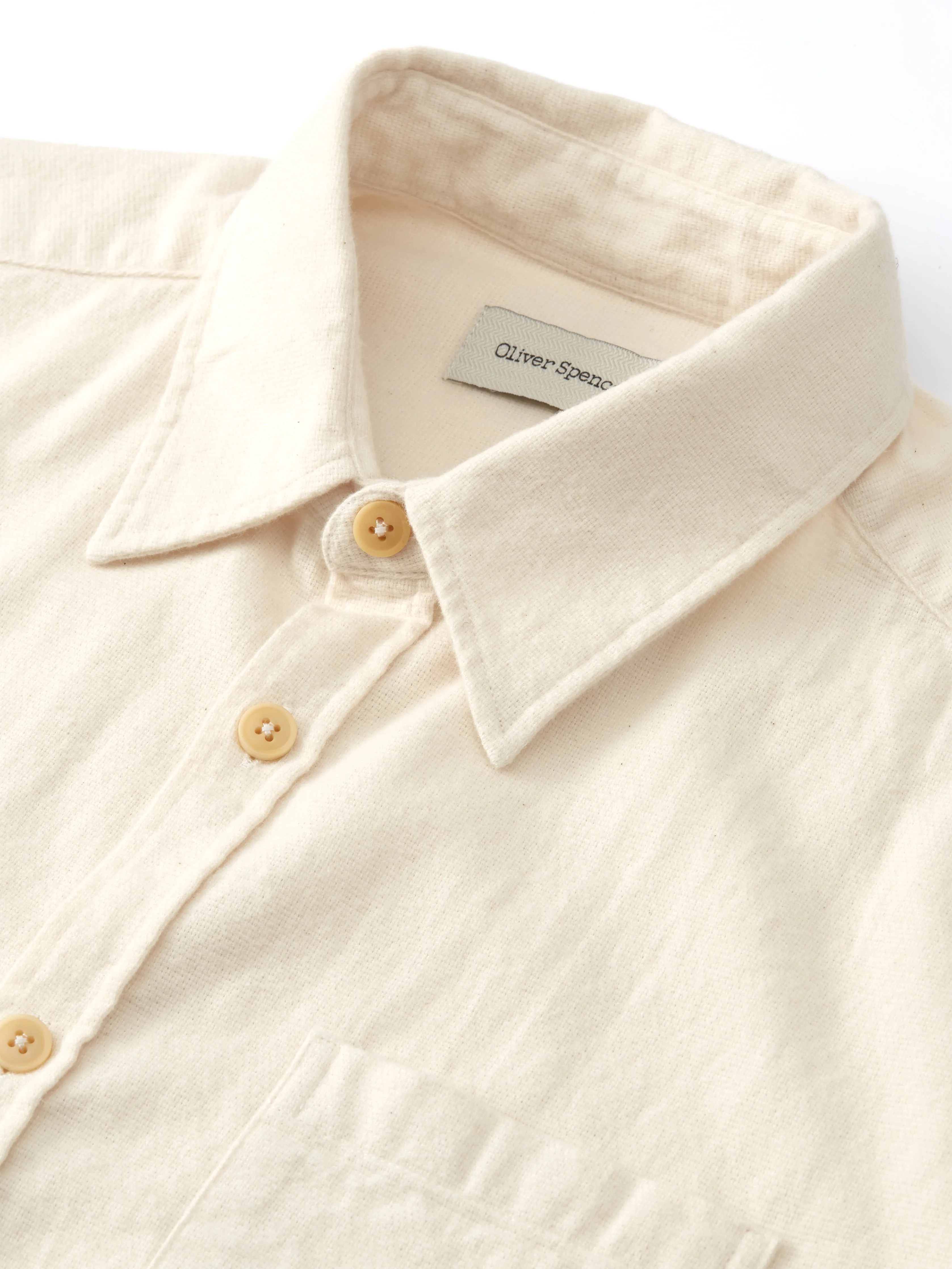 New York Special Shirt Sheridan Cream sold by Oliver Spencer product image thumbnail 4