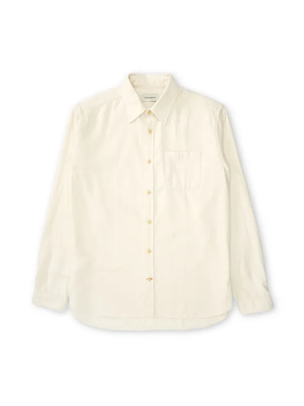 New York Special Shirt Sheridan Cream made by Oliver Spencer