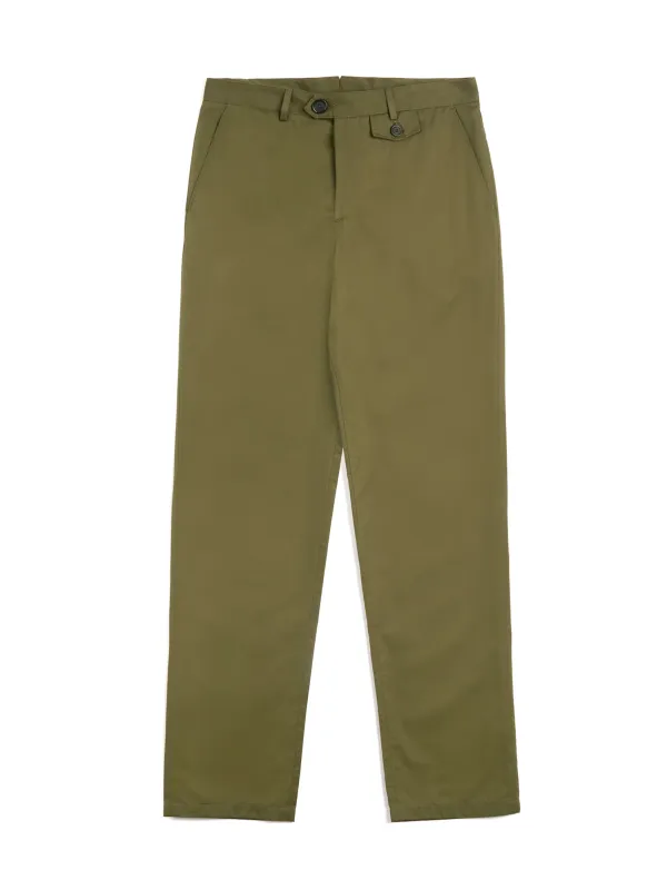 Fishtail Trousers Ashdown Green made by Oliver Spencer
