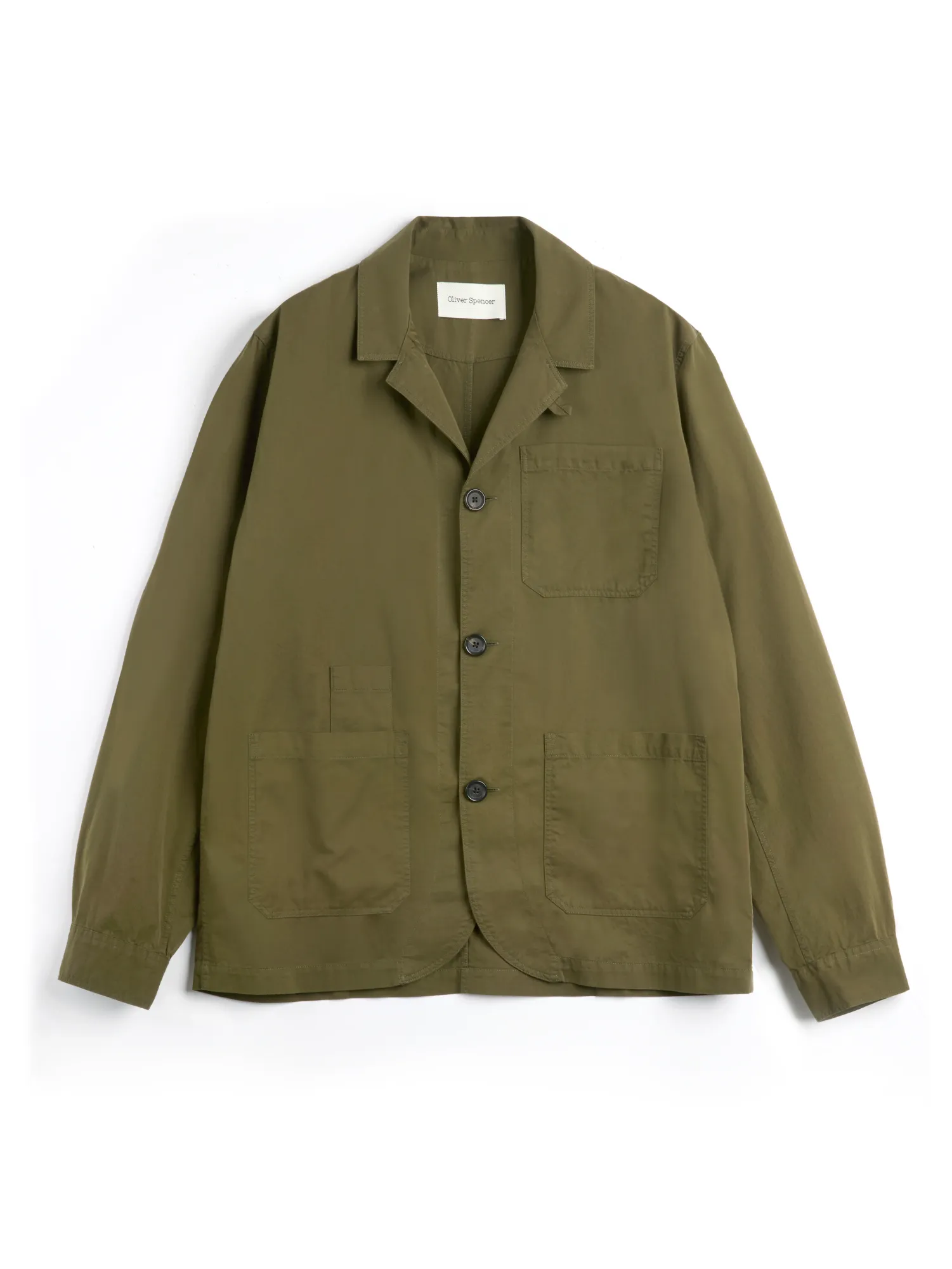 Bradwell Jacket Ashdown Green sold by Oliver Spencer