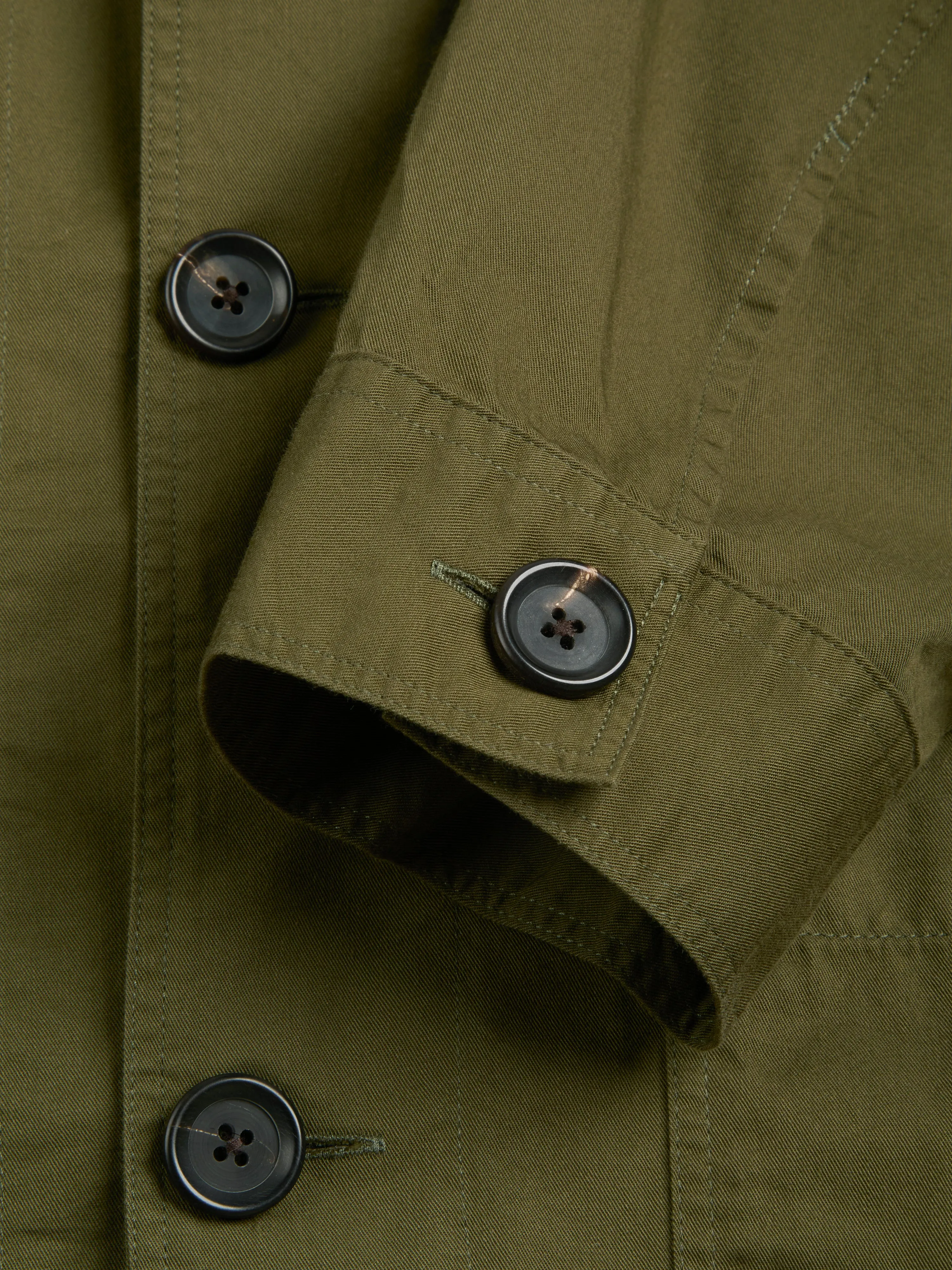 Bradwell Jacket Ashdown Green sold by Oliver Spencer product image thumbnail 5