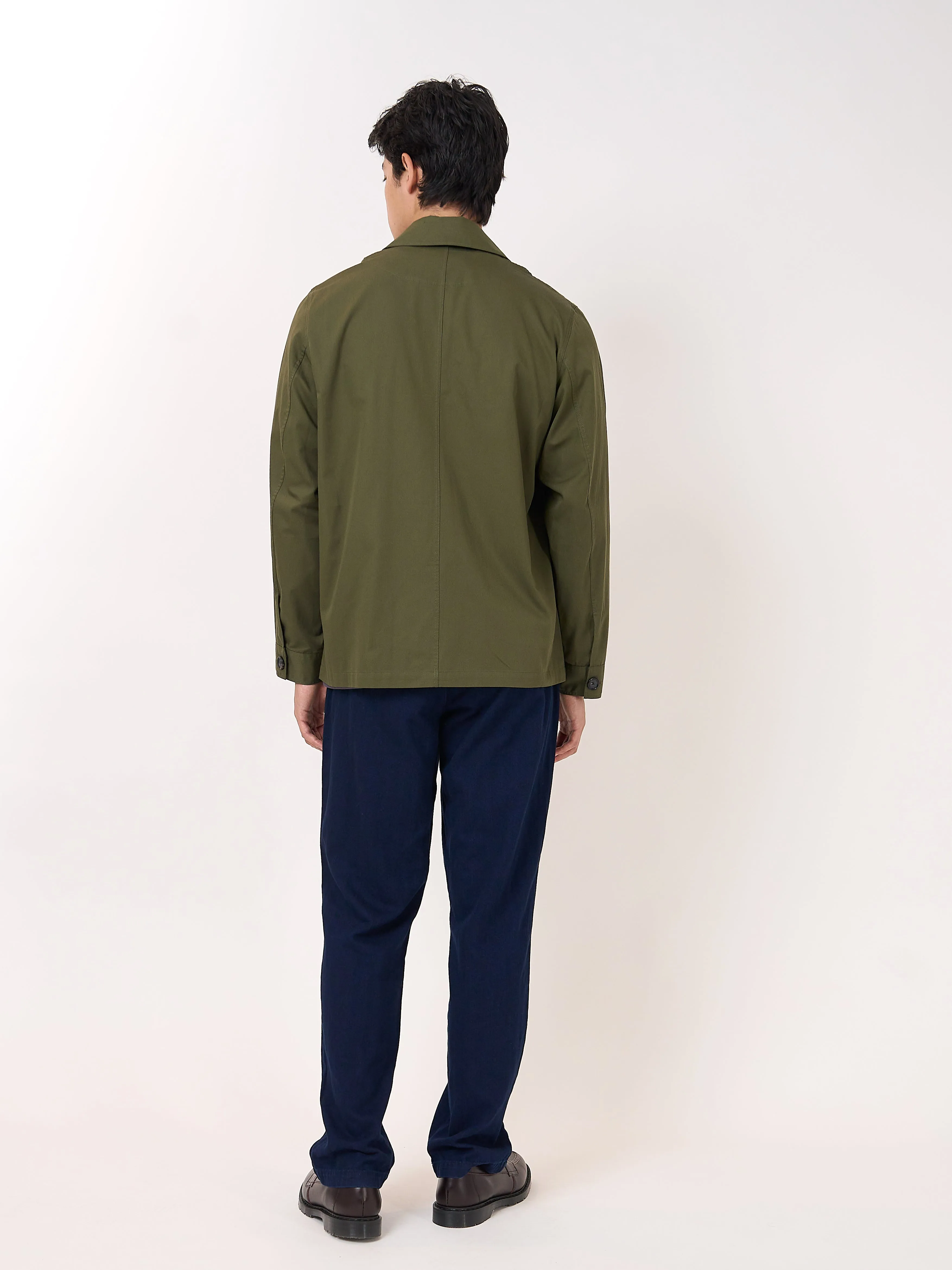 Bradwell Jacket Ashdown Green sold by Oliver Spencer product image thumbnail 3