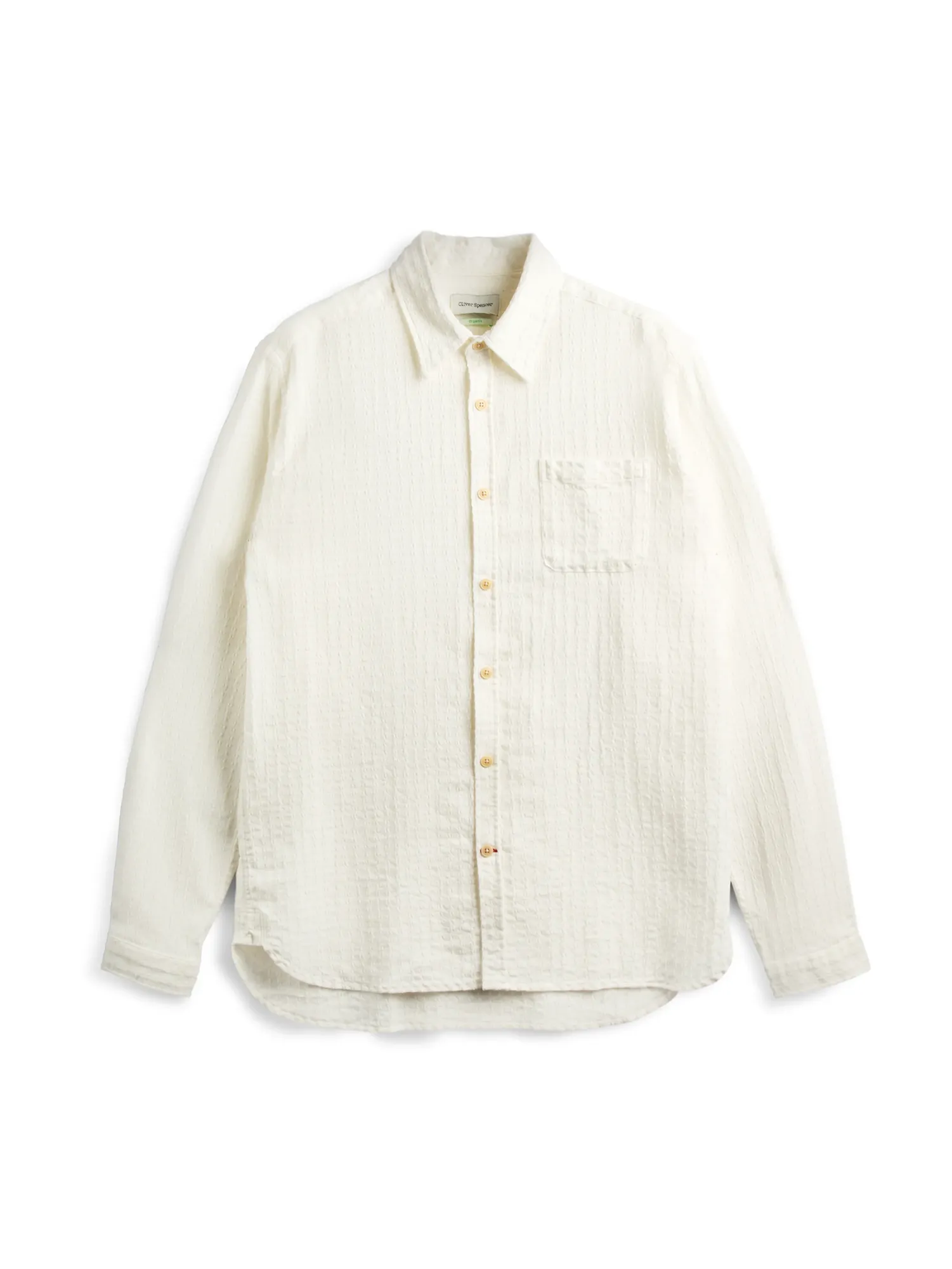 New York Special Shirt Sampson Cream sold by Oliver Spencer