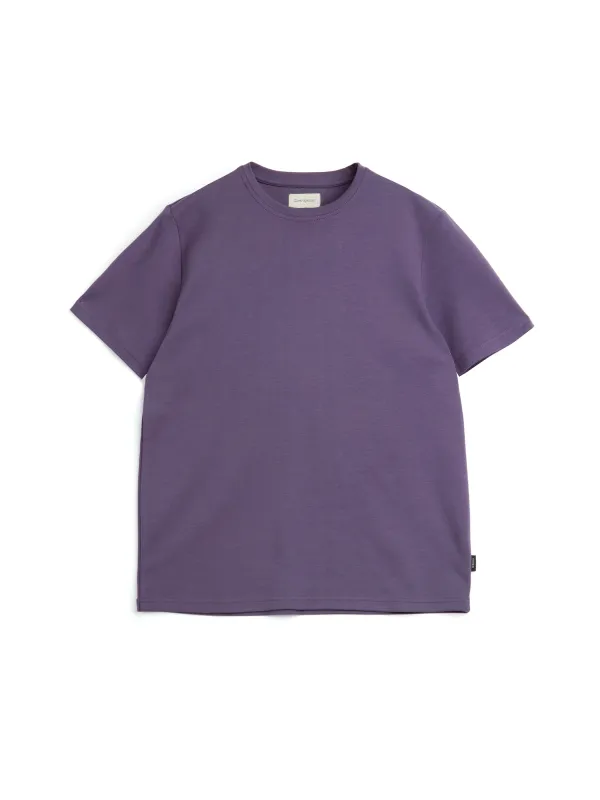 Heavy T-Shirt Tavistock Aubergine sold by Oliver Spencer