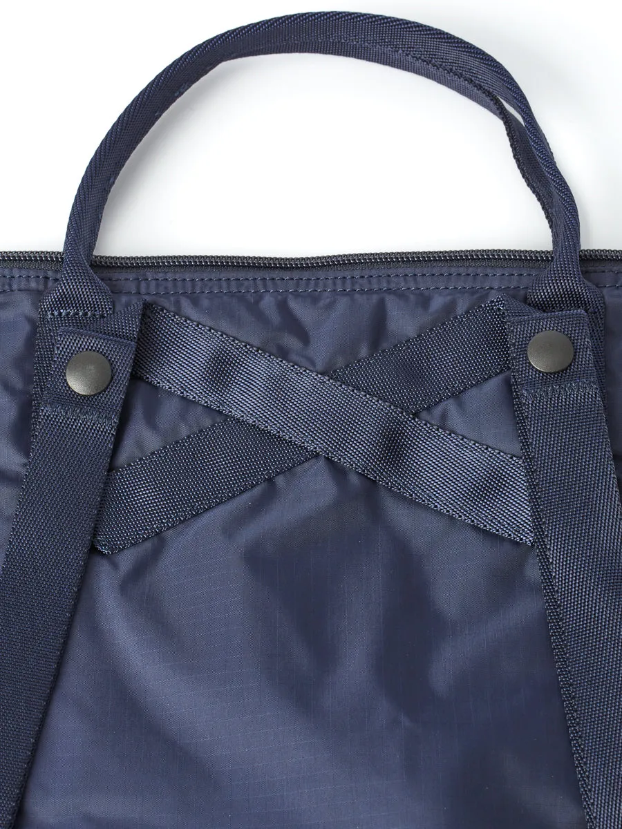 Porter-Yoshida & Co Flex 2-Way Tote Bag Navy sold by Oliver Spencer product image thumbnail 4