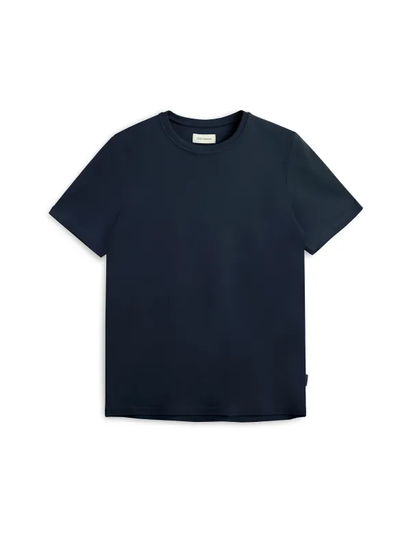Heavy T-Shirt Tavistock Navy sold by Oliver Spencer
