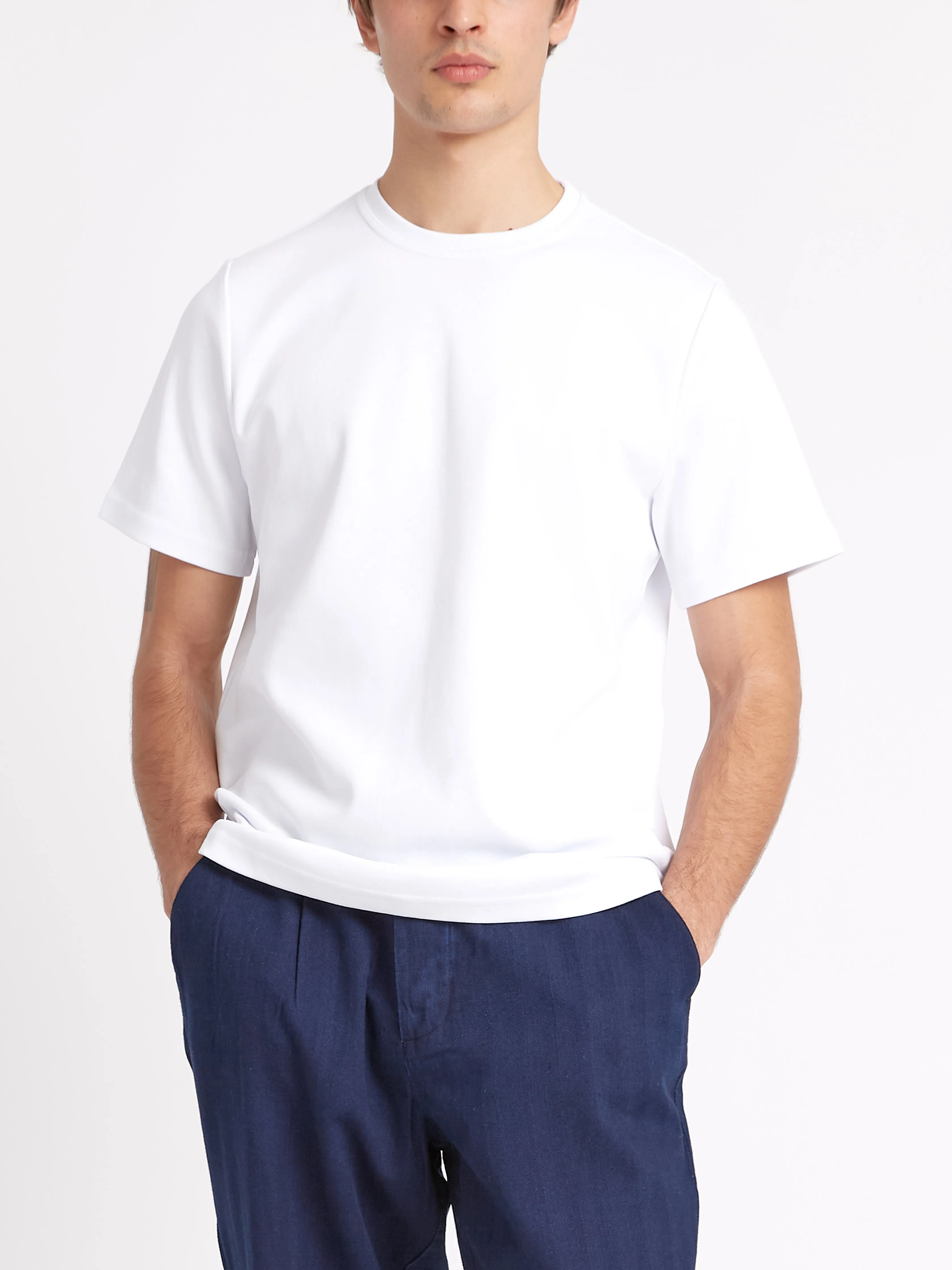 Heavy T-Shirt Tavistock White sold by Oliver Spencer product image thumbnail 3