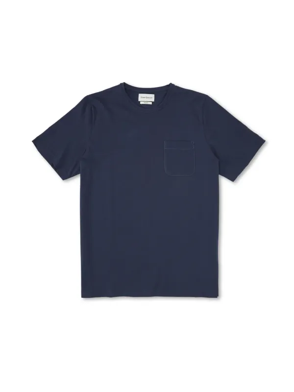 Oli's T-Shirt Conway Navy made by Oliver Spencer