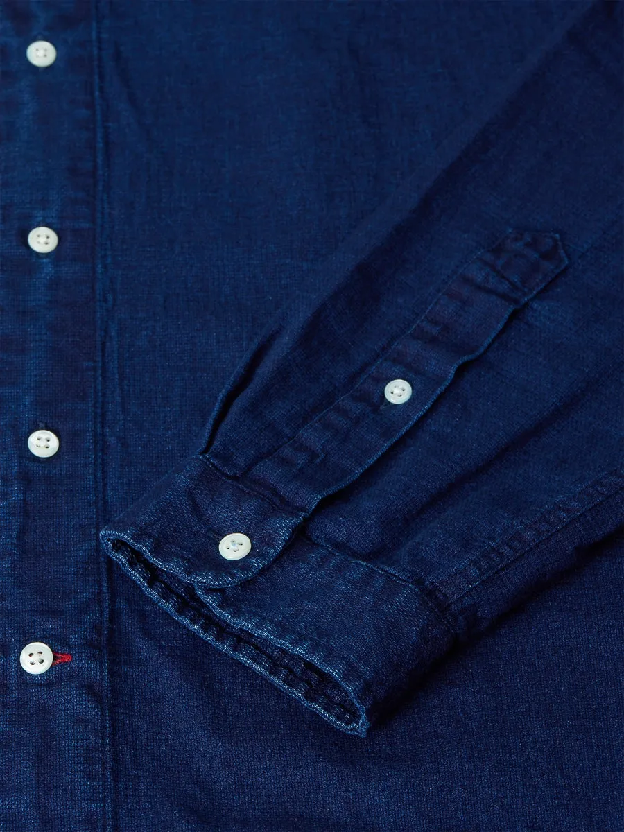 Brook Shirt Kildale Indigo Rinse sold by Oliver Spencer product image thumbnail 4