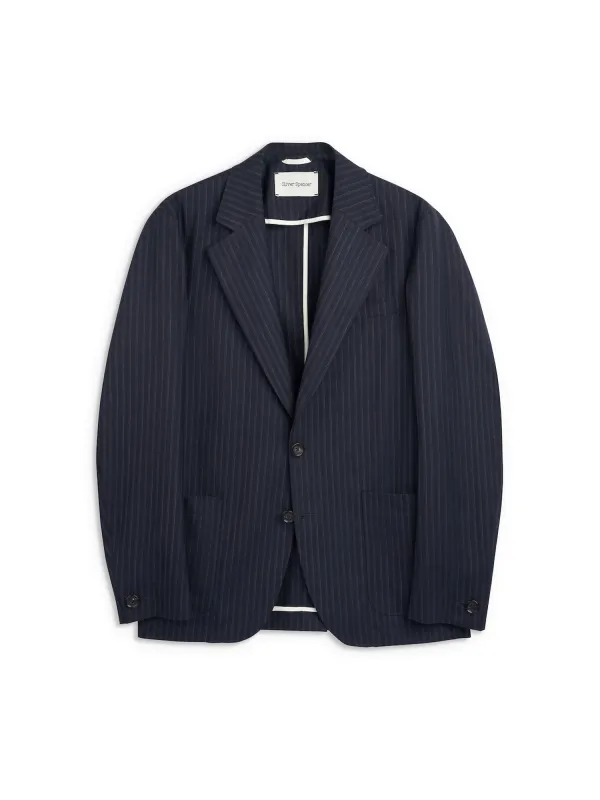 Westbury Jacket Bedwell Navy sold by Oliver Spencer
