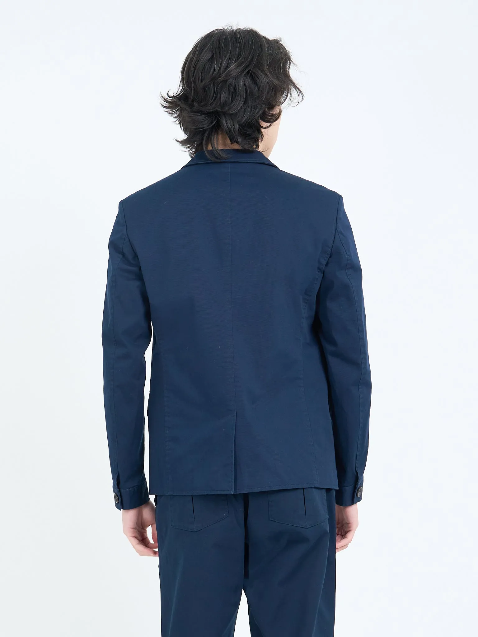 Tomlin Navy Sidney Suit sold by Oliver Spencer product image thumbnail 5