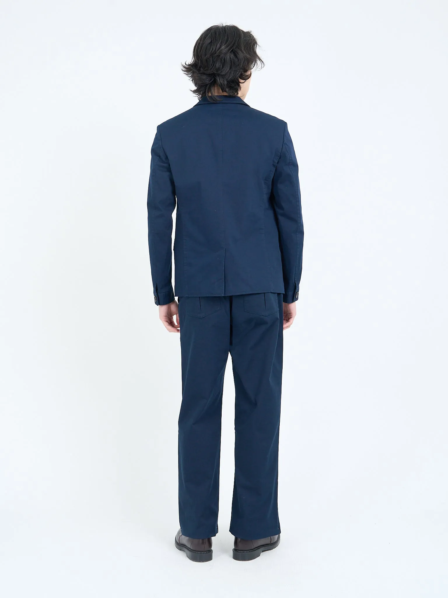 Tomlin Navy Sidney Suit sold by Oliver Spencer product image thumbnail 2