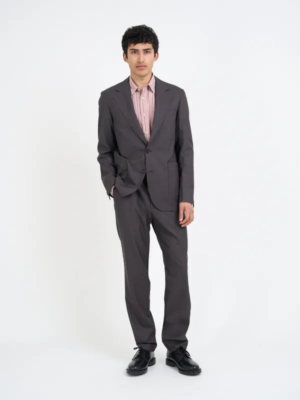 Miro Brown Westbury Suit sold by Oliver Spencer