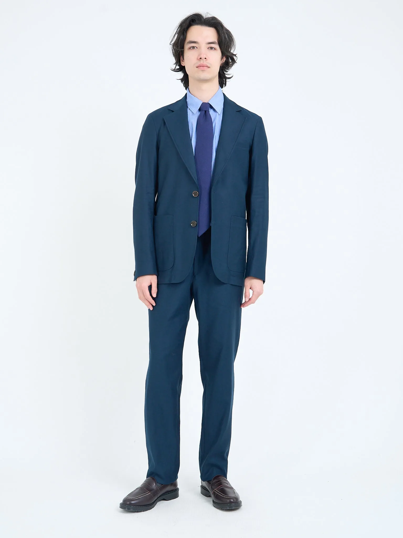 Eastman Navy Westbury Suit sold by Oliver Spencer