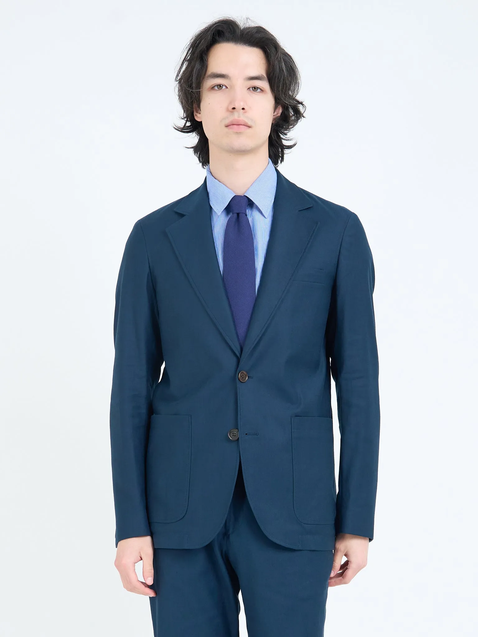 Eastman Navy Westbury Suit sold by Oliver Spencer product image thumbnail 4