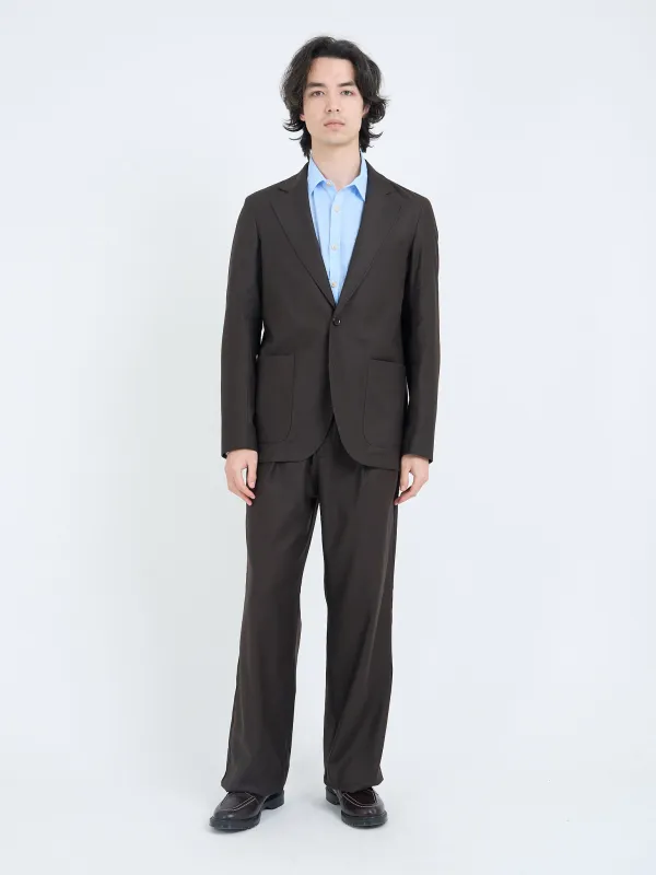 Eastman Brown Westbury Suit sold by Oliver Spencer