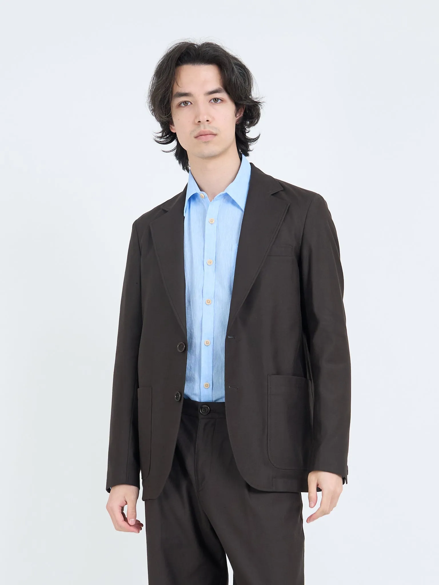 Eastman Brown Westbury Suit sold by Oliver Spencer product image thumbnail 4