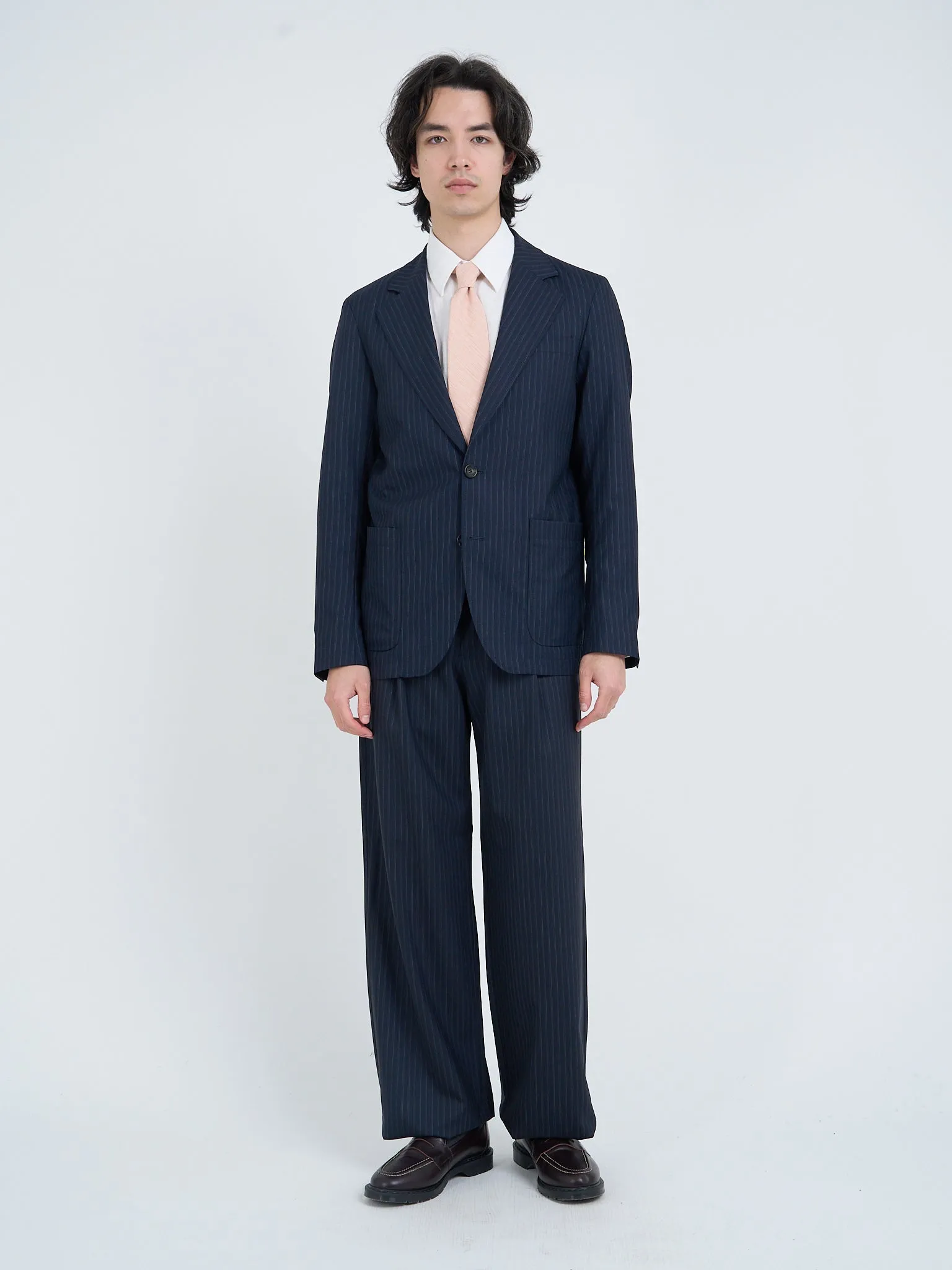 Bedwell Navy Westbury Suit sold by Oliver Spencer