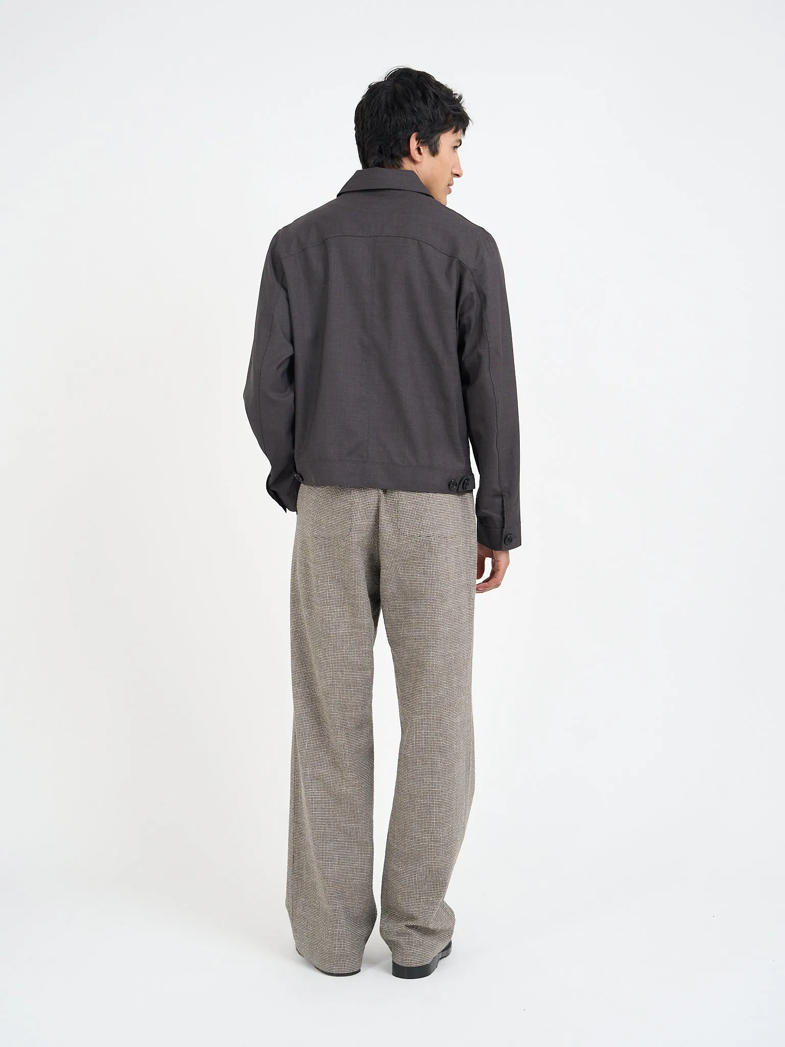 Buffalo Jacket Miro Brown sold by Oliver Spencer product image thumbnail 3