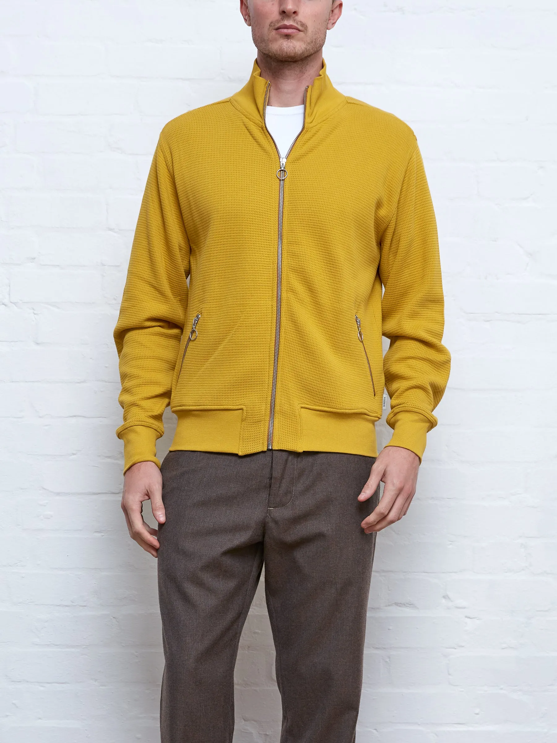 Calstock Track Top Rycroft Yellow sold by Oliver Spencer product image thumbnail 4