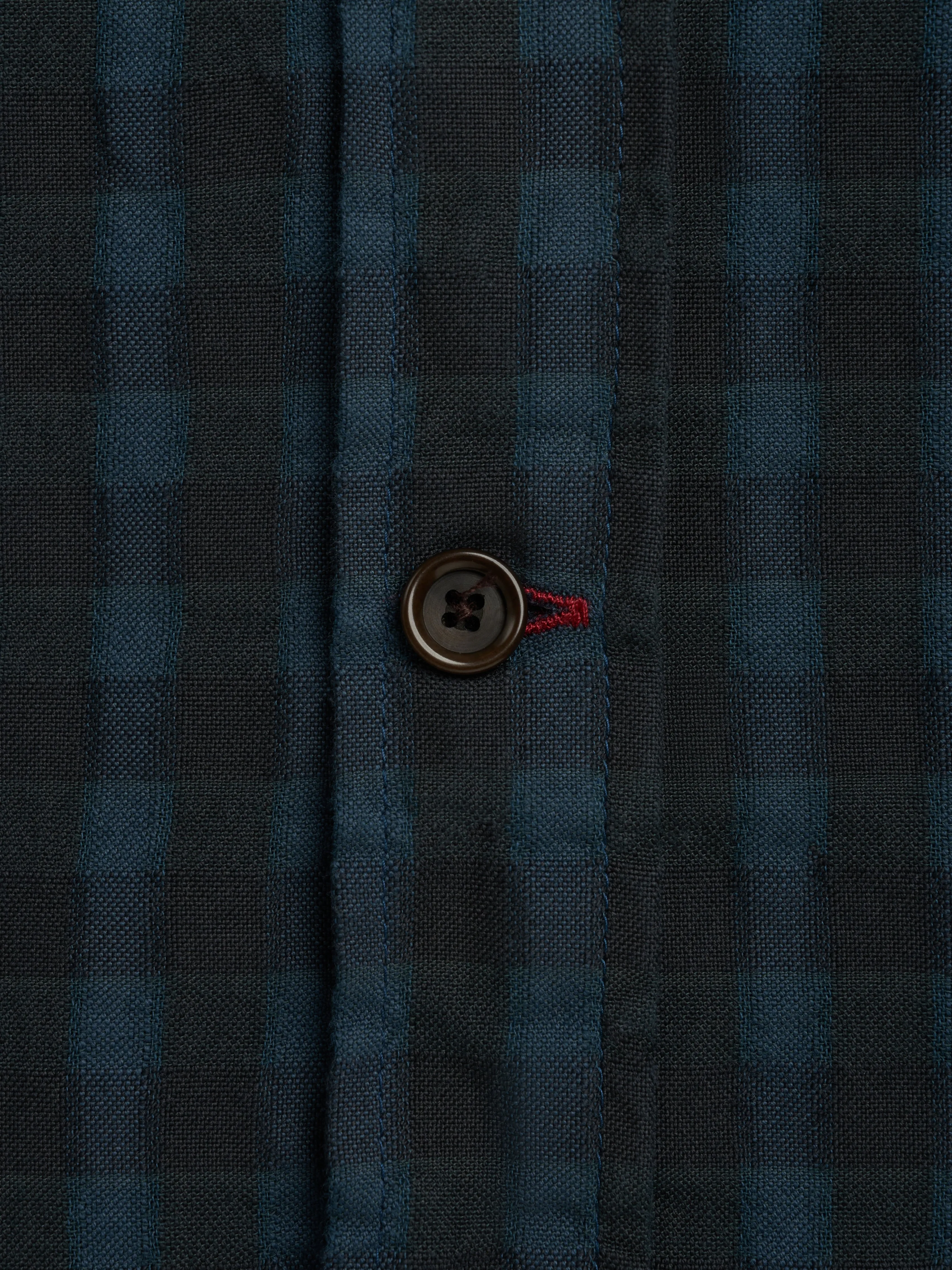 Atlanta Short Sleeve Shirt (Loose Fit) Lennox Navy sold by Oliver Spencer product image thumbnail 5