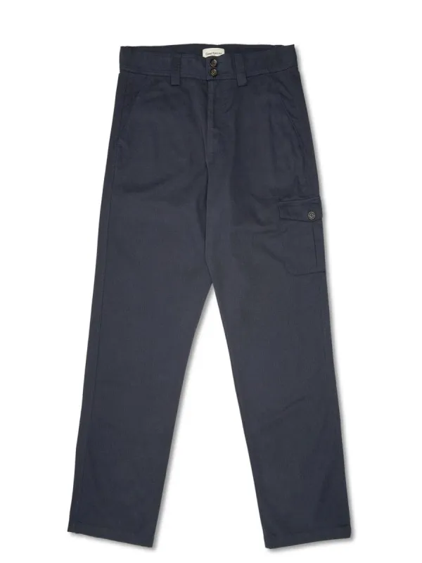 Fatigue Trousers Eden Navy sold by Oliver Spencer