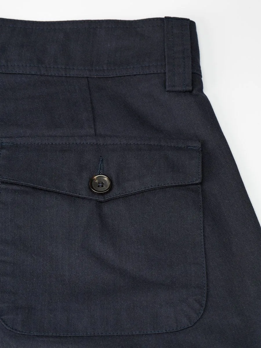 Fatigue Trousers Eden Navy sold by Oliver Spencer product image thumbnail 5