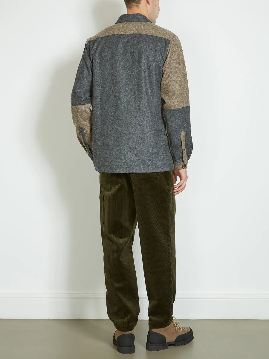 Judo Trousers Kingsley Cord Green sold by Oliver Spencer product image thumbnail 3