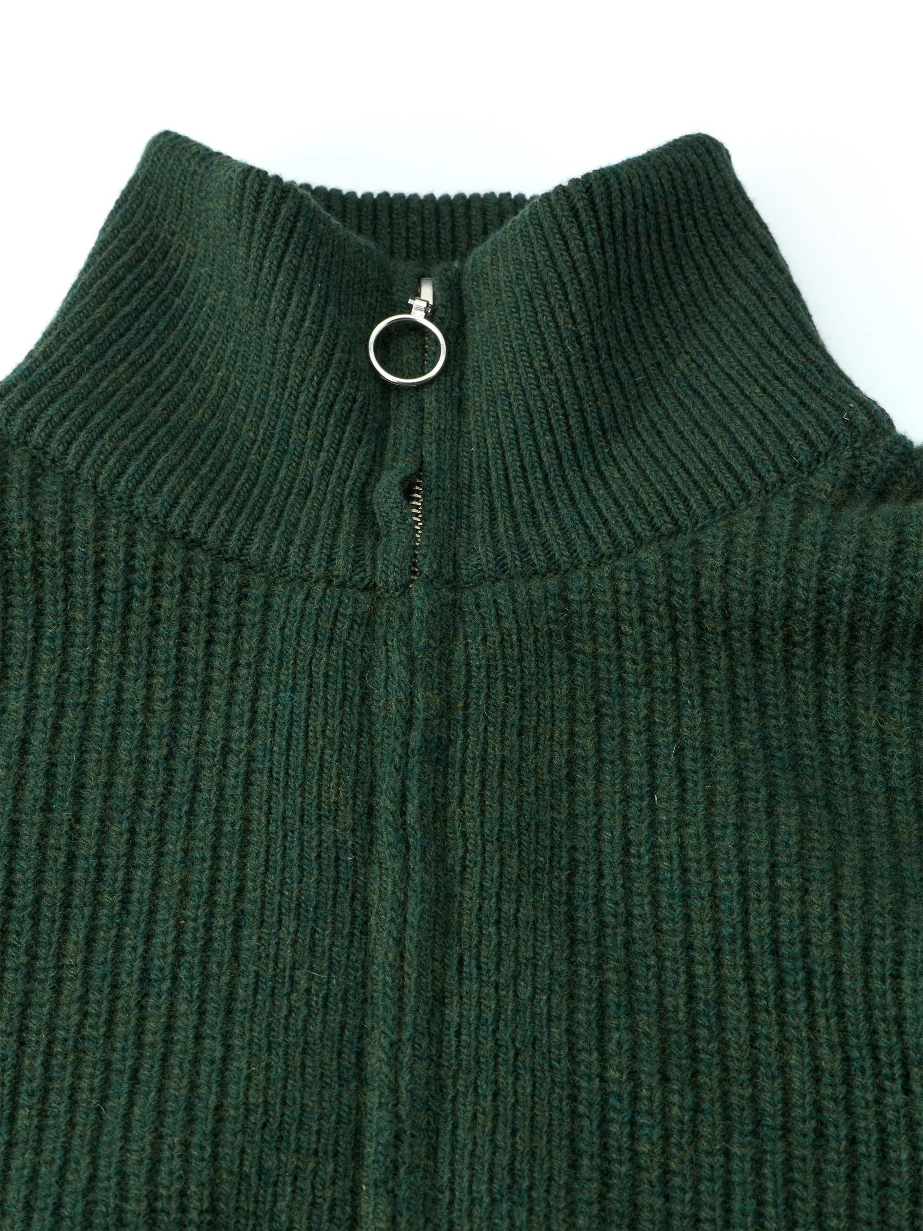 Kilbridge Zip Through Cardigan Elana Green sold by Oliver Spencer product image thumbnail 3