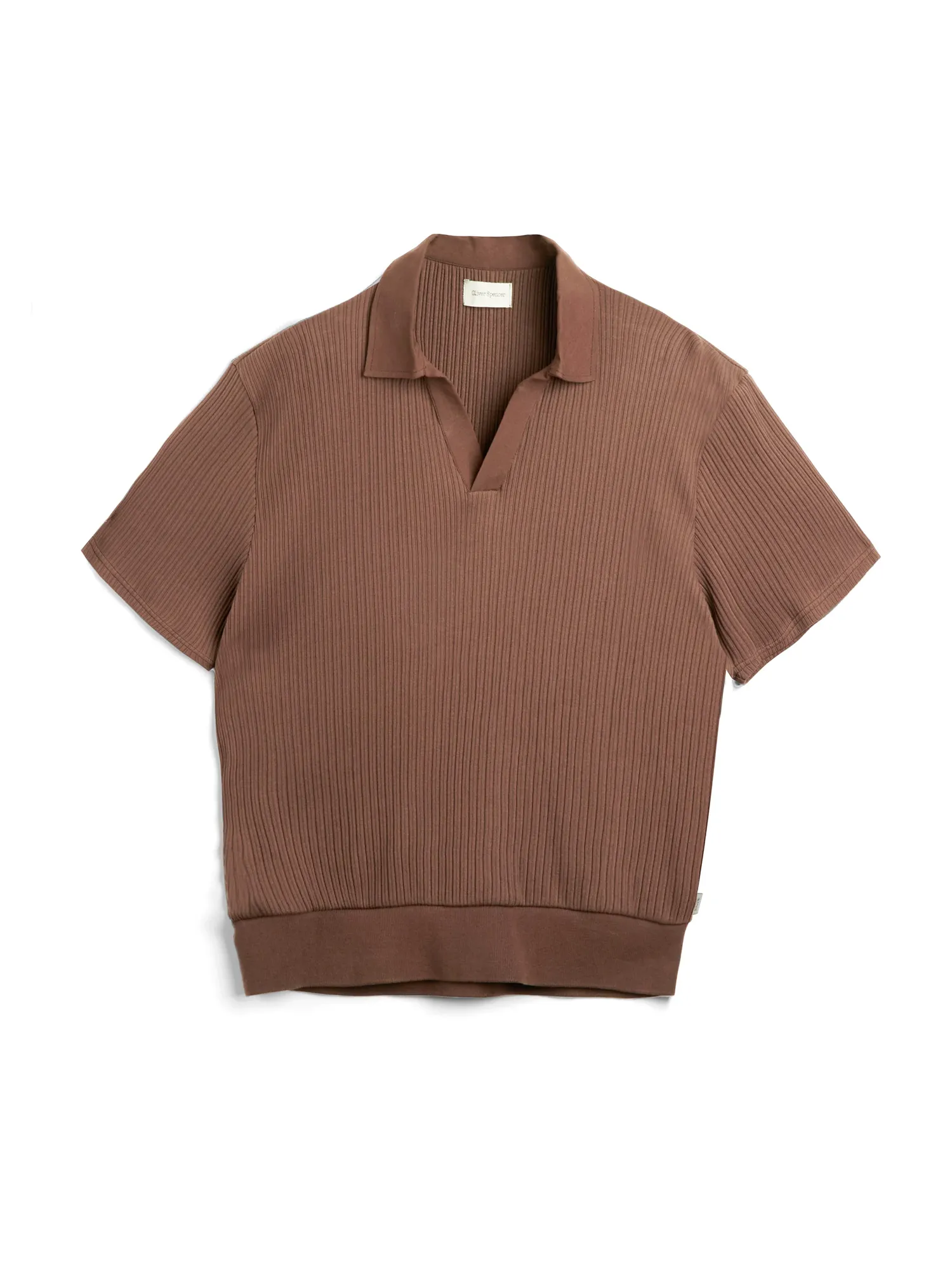 Westcott Polo Shirt Sherwin Brown sold by Oliver Spencer