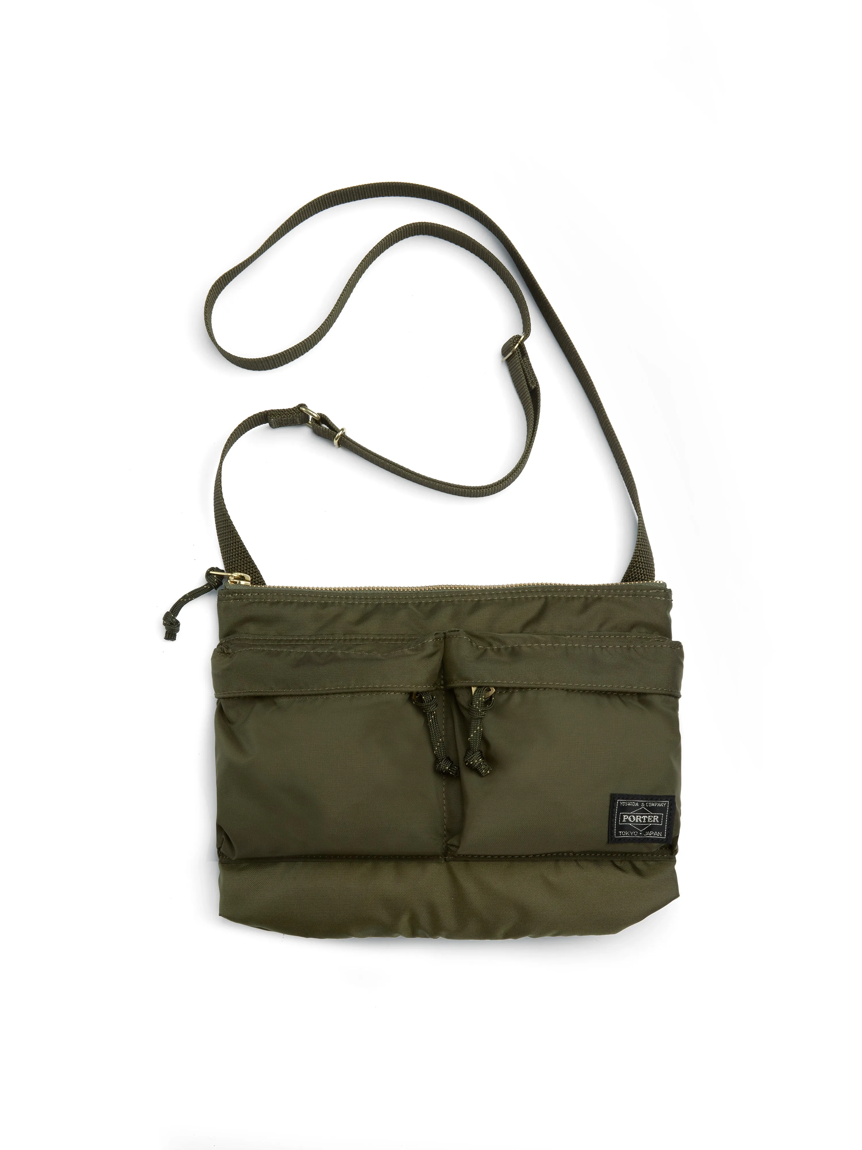 Porter-Yoshida & Co Force Shoulder Bag Olive sold by Oliver Spencer