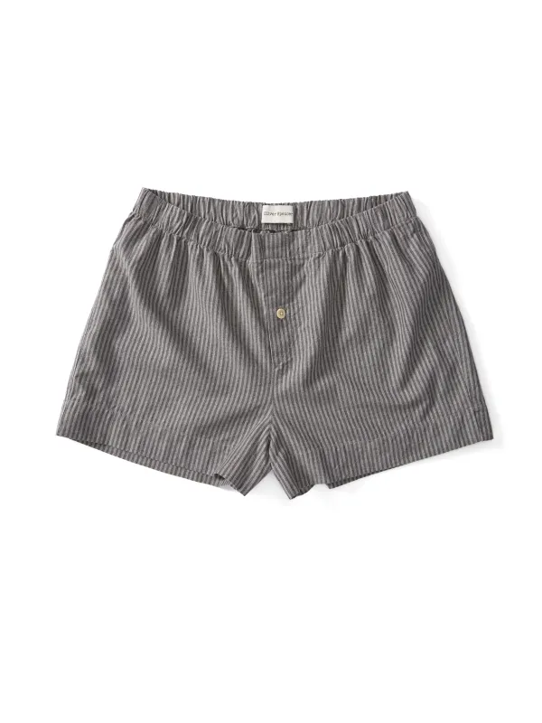 Boxer Shorts Pooley Grey made by Oliver Spencer
