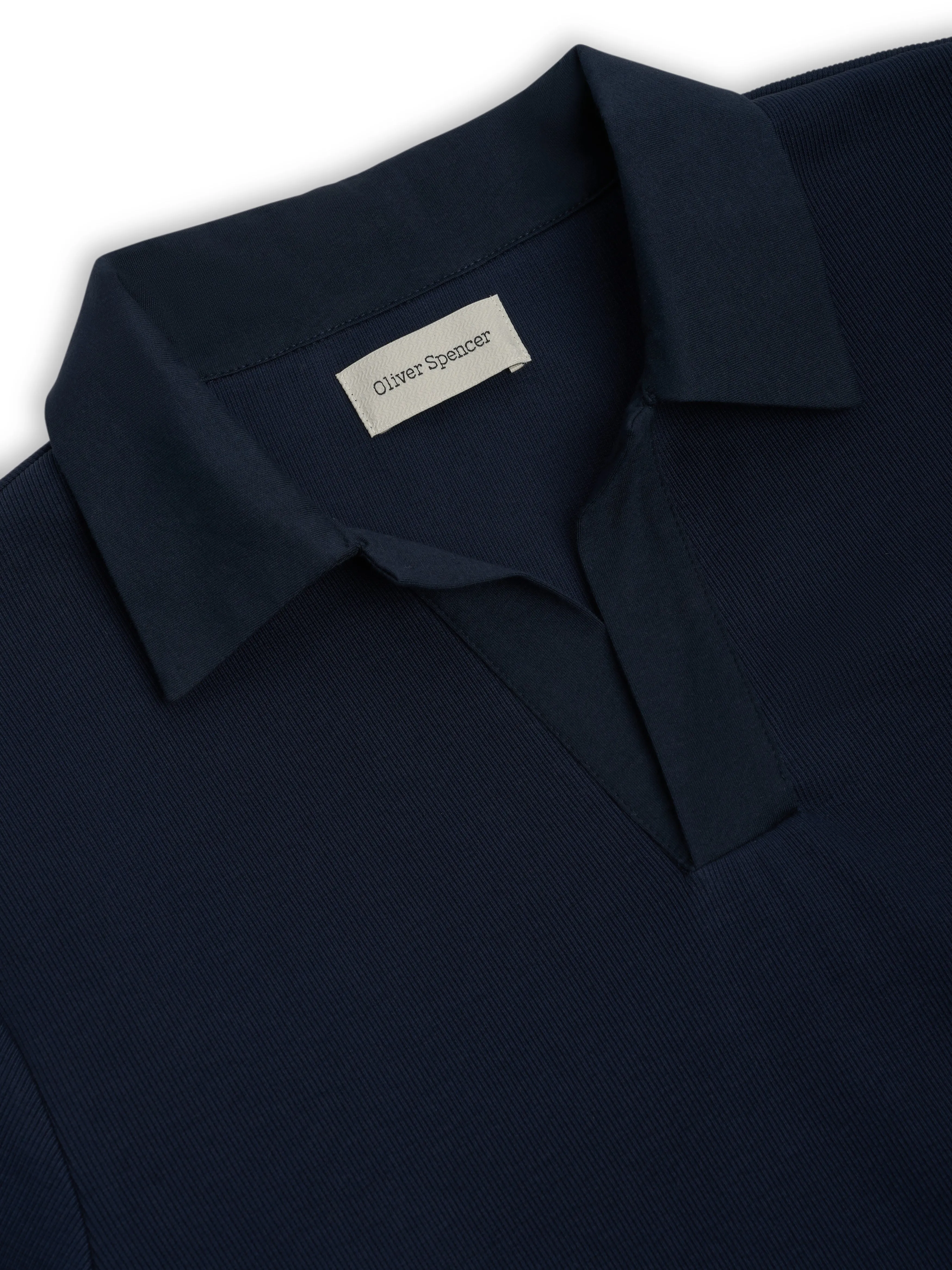 Westcott Polo Shirt Mellis Navy sold by Oliver Spencer product image thumbnail 4